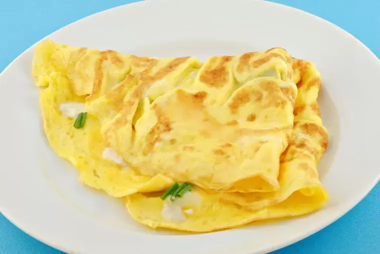cheese omelette for a carbohydrate-free diet