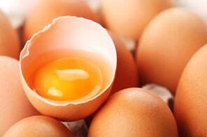 chicken eggs to lose weight